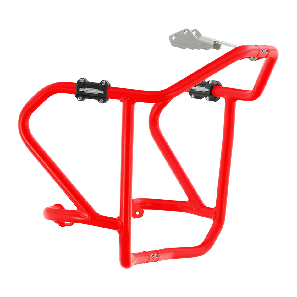 Crosspro Aluminium Crash Bar Red - UPPER