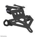 Crosspro License Plate Support Textured Black – Yamaha Tenere 700 2019–2026