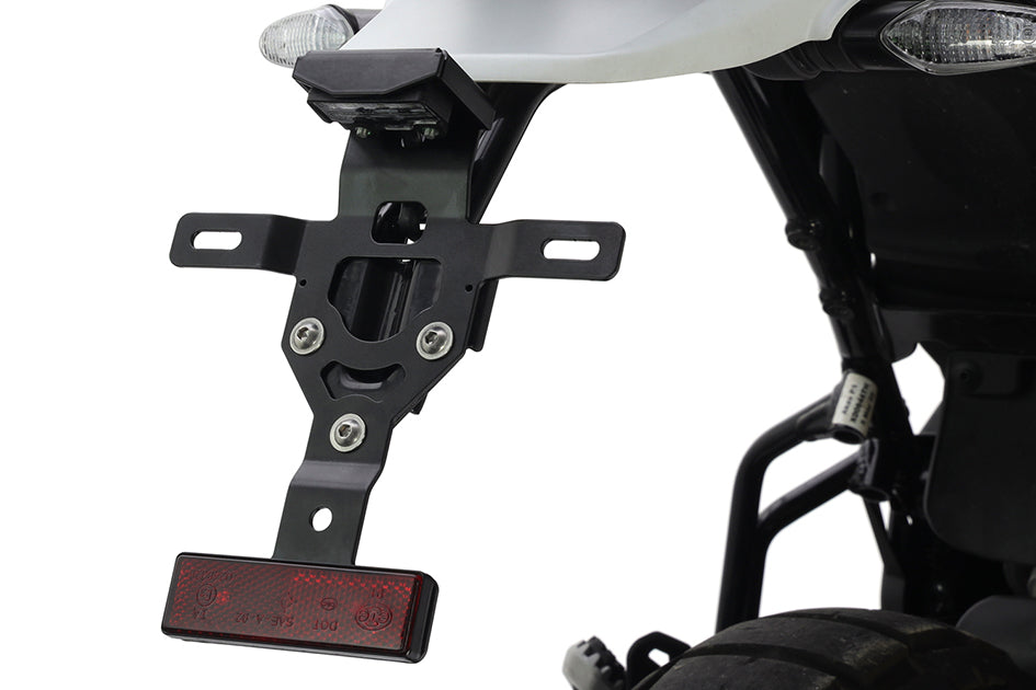 Crosspro License Plate Support Black – Ducati DesertX 2022–2025