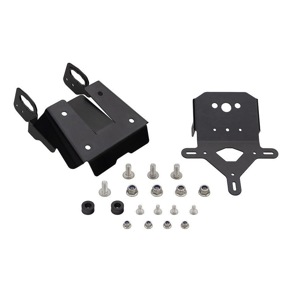 Crosspro License Plate Support Textured Black - SE