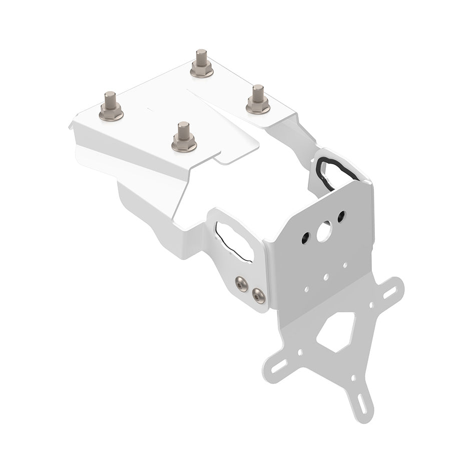 Crosspro License Plate Support White - SE