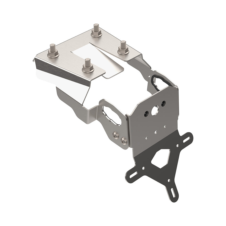 Crosspro License Plate Support Brushed Stainless - SE