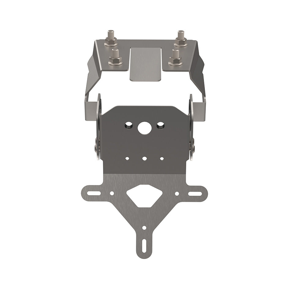 Crosspro License Plate Support Brushed Stainless - SE