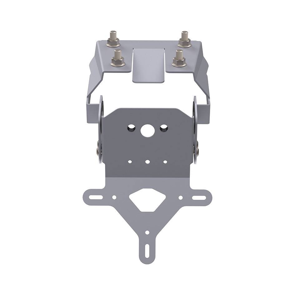 Crosspro License Plate Support Textured Gray - SE