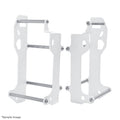 Crosspro Trail Radiator Guard, White – AJP PR7 650 Adventure 2018–2026