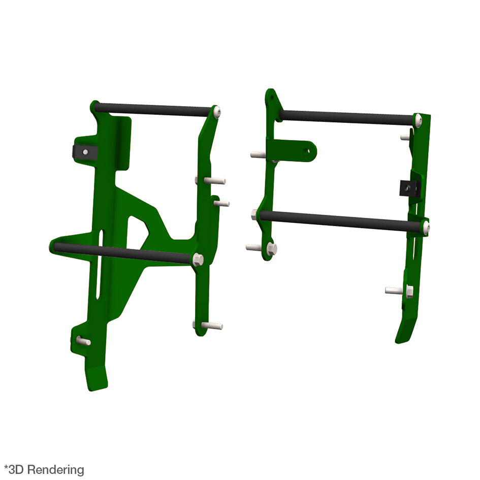 Crosspro Trail Radiator Guard, Green – Suzuki DR-Z4S / SM 2025–2026