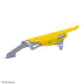 Crosspro Chain Guard, Yellow – Yamaha Tenere 700 2019–2026