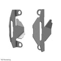 Crosspro Brake Caliper Guard, Brushed Stainless - inc DCT