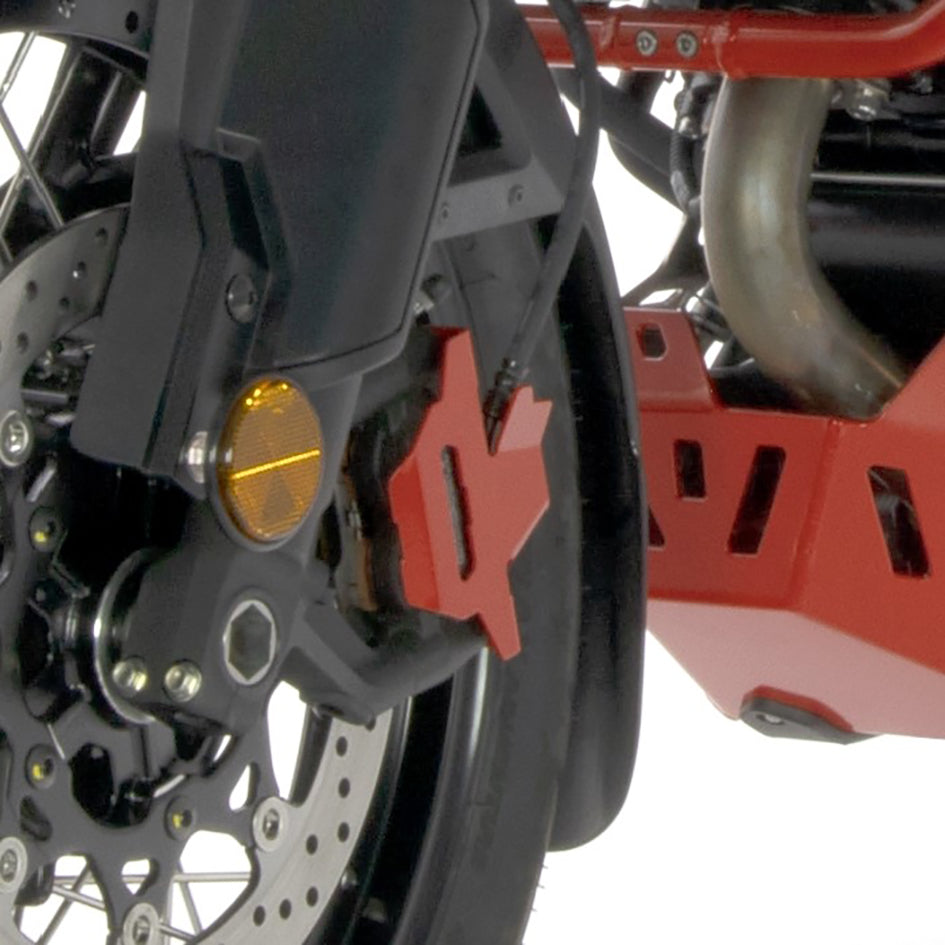 Crosspro Brake Caliper Guard, Red – Suzuki V-Strom 1050 (All Models) 2020–2026