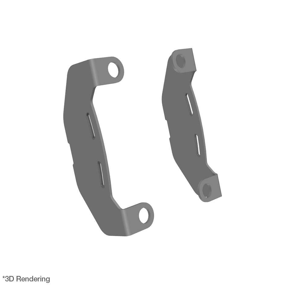 Crosspro Brake Caliper Guard, Brushed Stainless (2CP21700960014)