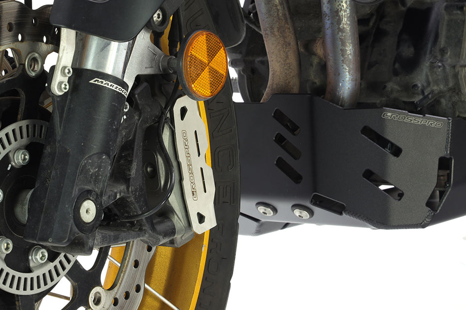 Crosspro Brake Caliper Guard, Brushed Stainless (2CP21700960014)