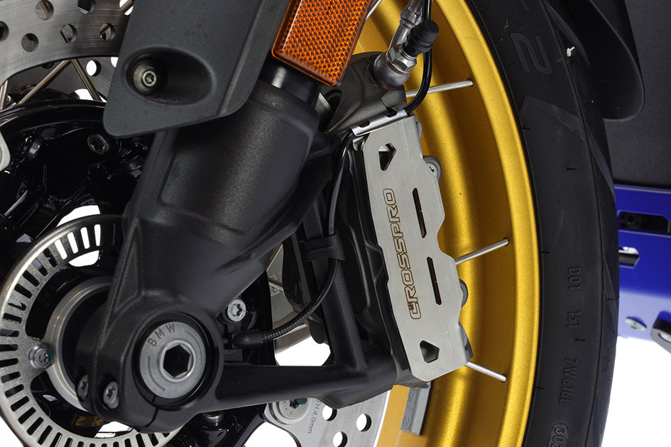 Crosspro Brake Caliper Guard, Brushed Stainless (2CP21700980014)