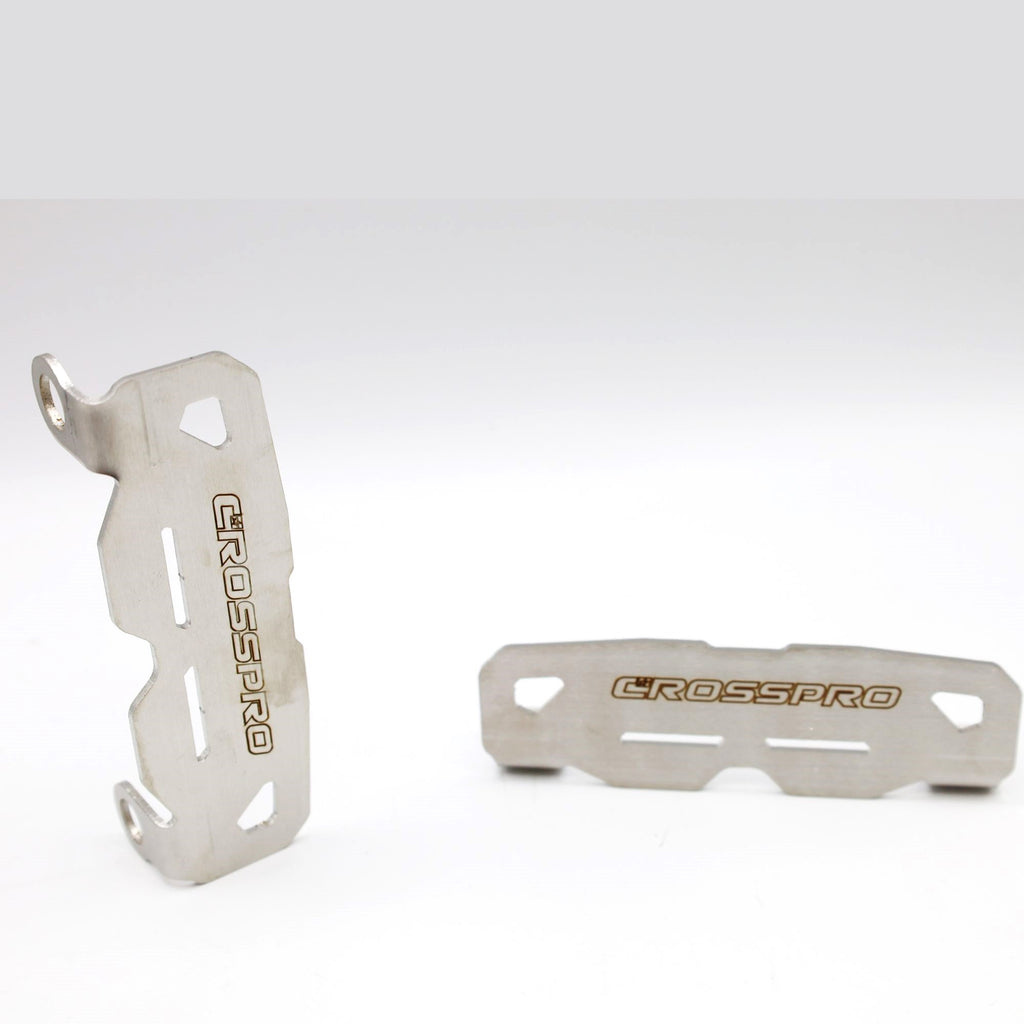 Crosspro Brake Caliper Guard, Brushed Stainless (2CP21700980014)