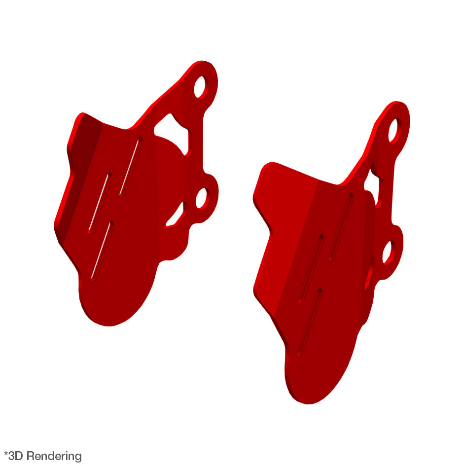 Crosspro Brake Caliper Guard, Red – CFMoto 700 MT 2024
