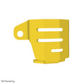 Crosspro Rear Brake Fluid Reservoir Guard, Yellow – Ducati DesertX 2022–2025