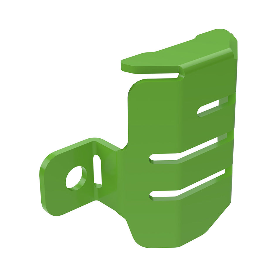 Crosspro Rear Brake Fluid Reservoir Guard, Green - inc SE
