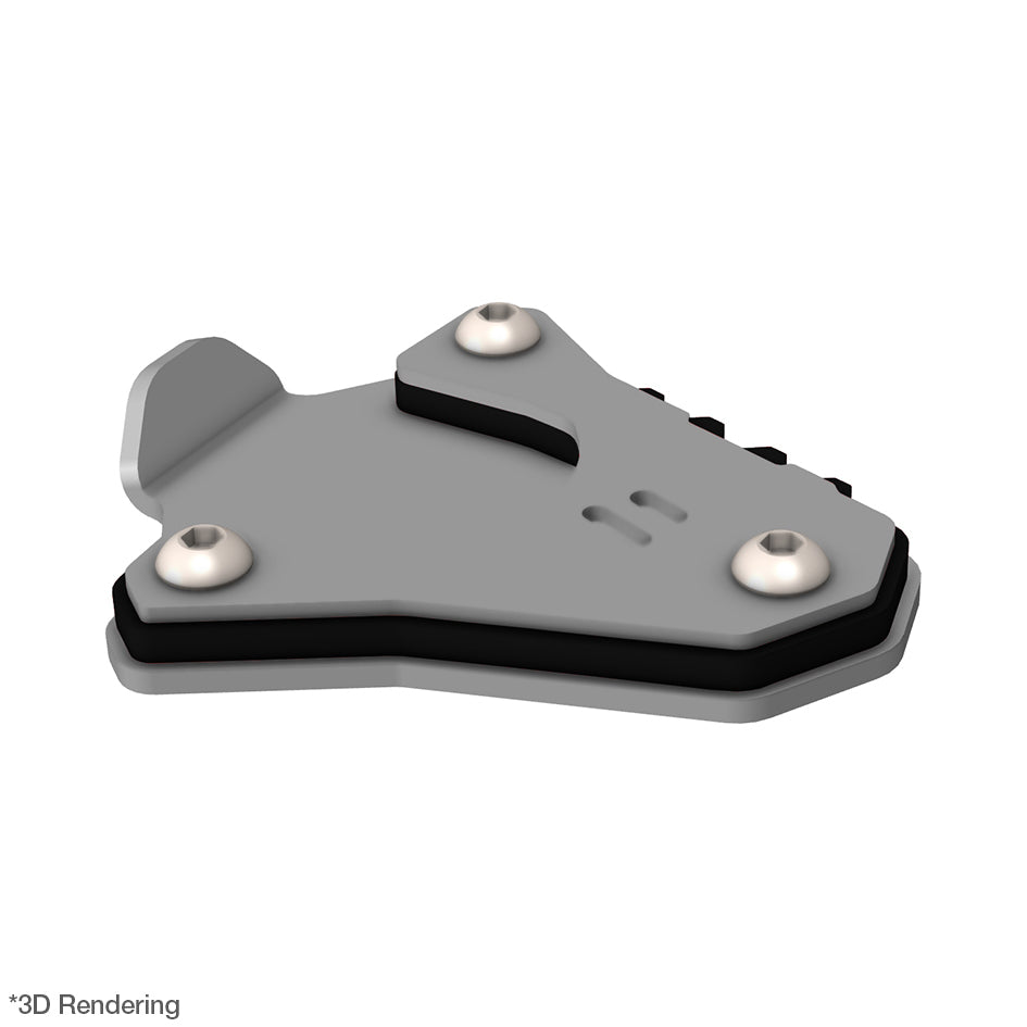 Crosspro Side Stand Base Extension, Black – KTM 790 Adventure 2022 / KTM 790 Adventure R 2023–2024