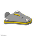 Crosspro Side Stand Base Extension, Yellow – KTM 790 Adventure 2022 / KTM 790 Adventure R 2023–2024