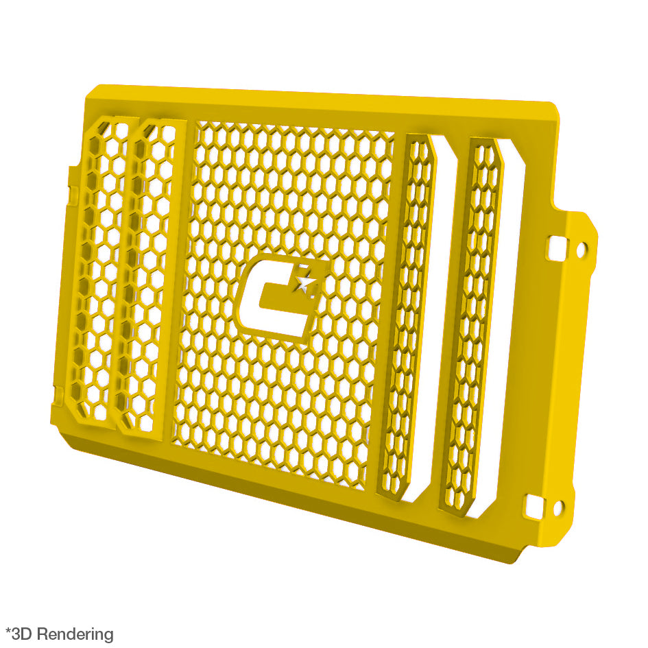 Crosspro Front Radiator Guard, Yellow – Yamaha MT-07 2018–2020