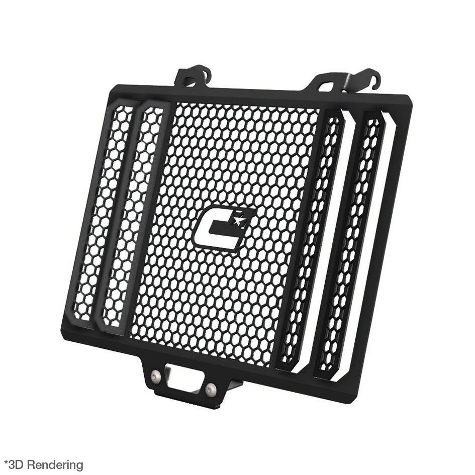Crosspro Front Radiator Guard, Black – Yamaha Tracer 900 / GT 2018–2020