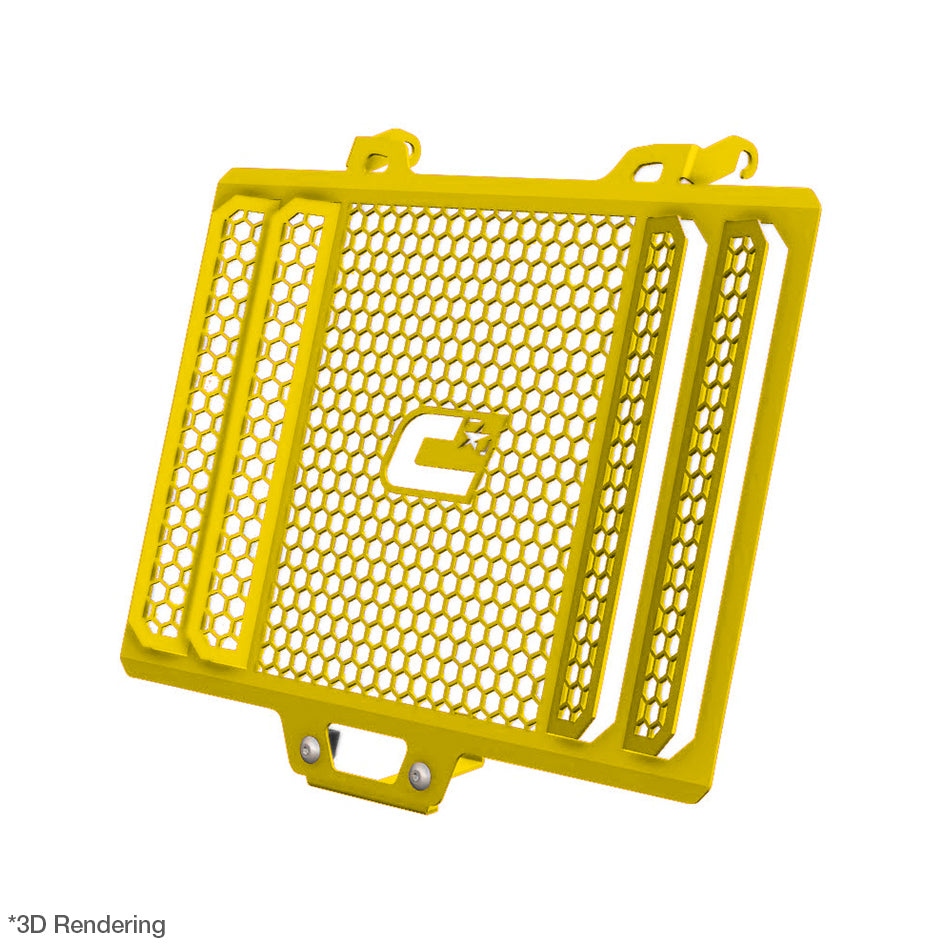 Crosspro Front Radiator Guard, Yellow – Yamaha Tracer 900 / GT 2018–2020