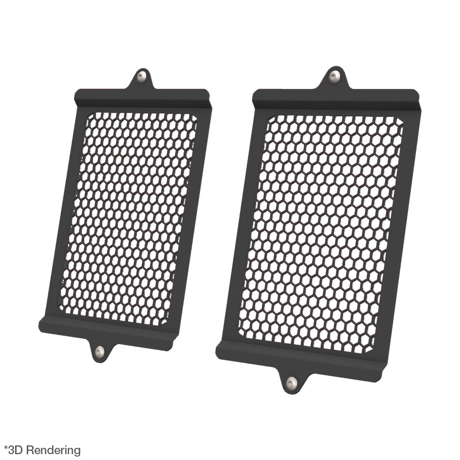 Crosspro Front Radiator Guard, Textured Black – Triumph Tiger 900 / GT / Rally 2021–2026