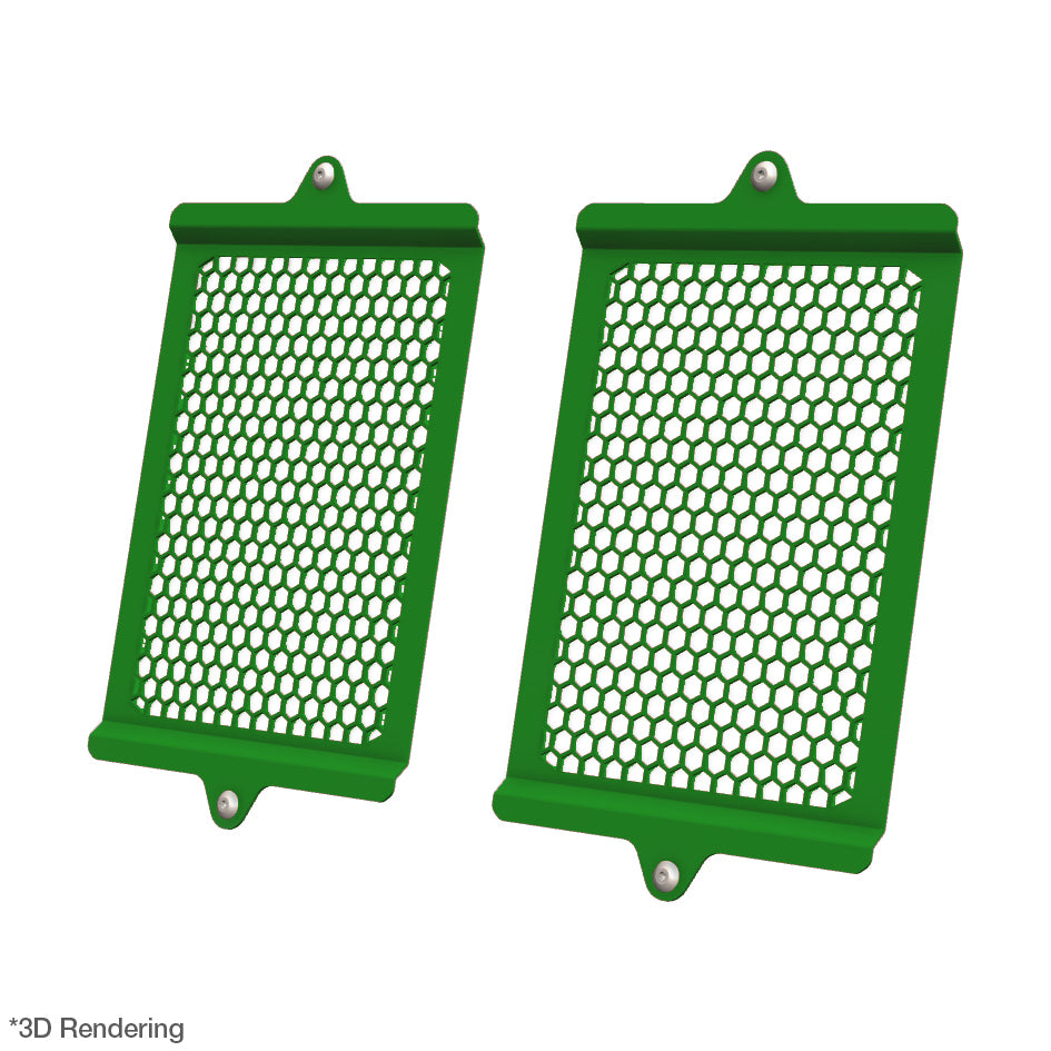 Crosspro Front Radiator Guard, Green – Triumph Tiger 900 / GT / Rally 2021–2026