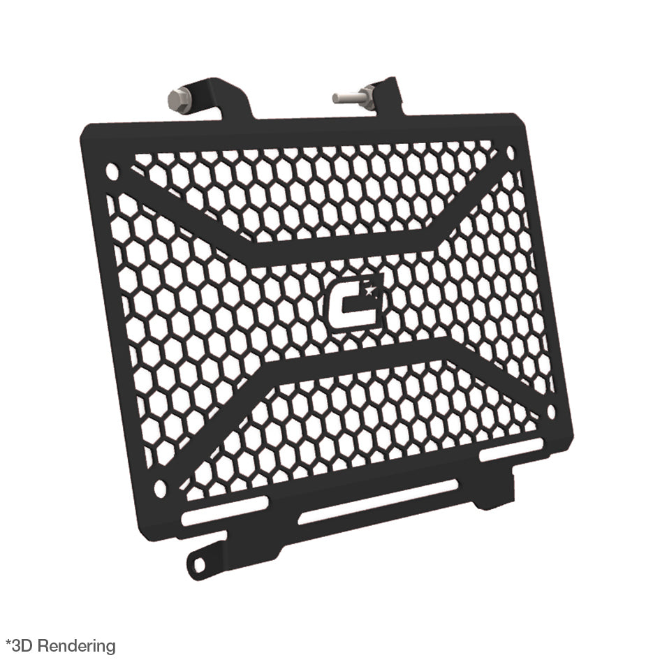 Crosspro Front Radiator Guard, Black – Honda XL750 Transalp 2023–2026