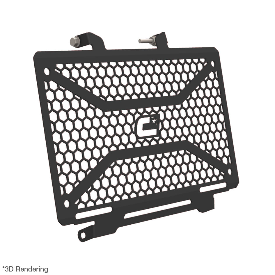 Crosspro Front Radiator Guard, Textured Black – Honda XL750 Transalp 2023–2026