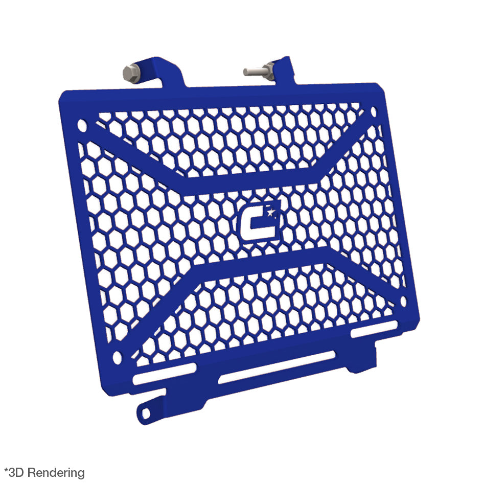 Crosspro Front Radiator Guard, Blue – Honda XL750 Transalp 2023–2026