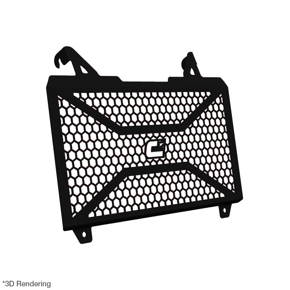 Crosspro Front Radiator Guard, Black - DE models only