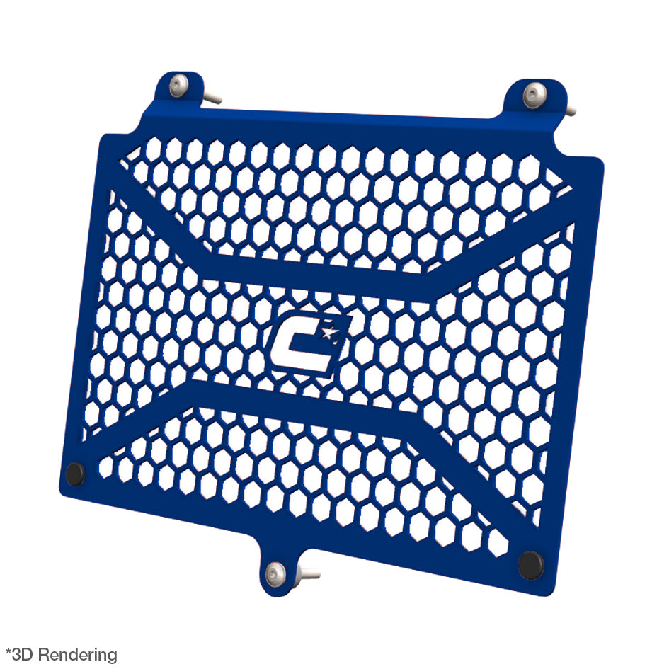 Crosspro Front Radiator Guard, Blue – Benelli TRK 702X 2023–2026 / Rieju Xplora 707 2025–2026