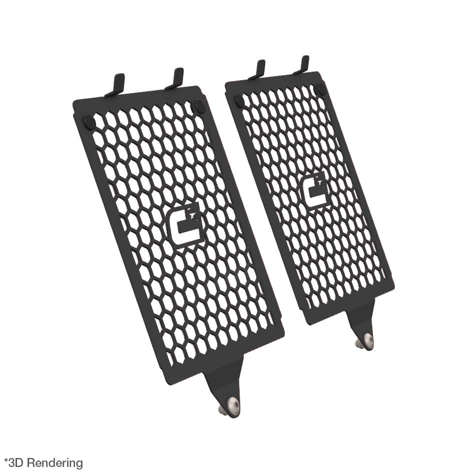 Crosspro Front Radiator Guard, Textured Black – BMW R1300GS 2023–2026 / BMW R1300GS Adventure 2025–2026