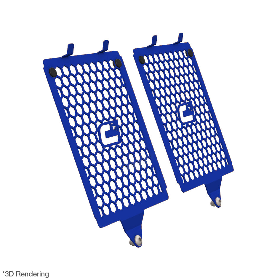 Crosspro Front Radiator Guard, Blue – BMW R1300GS 2023–2026 / BMW R1300GS Adventure 2025–2026