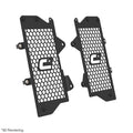 Crosspro Front Radiator Guard, Textured Black - Africa Twin,DCT