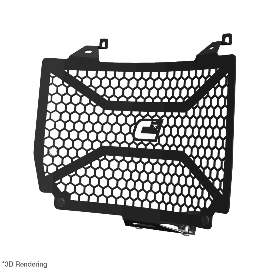 Crosspro Front Radiator Guard, Textured Black – BMW F900GS 2025–2026
