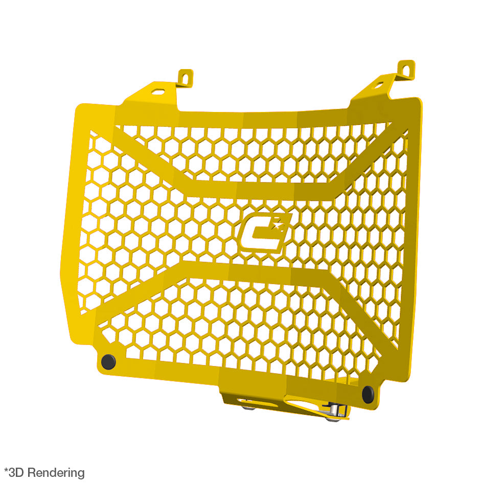 Crosspro Front Radiator Guard, Yellow – BMW F900GS 2025–2026