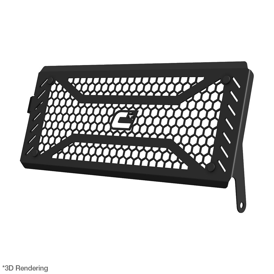 Crosspro Front Radiator Guard, Black – Kawasaki Versys 650 2022–2024