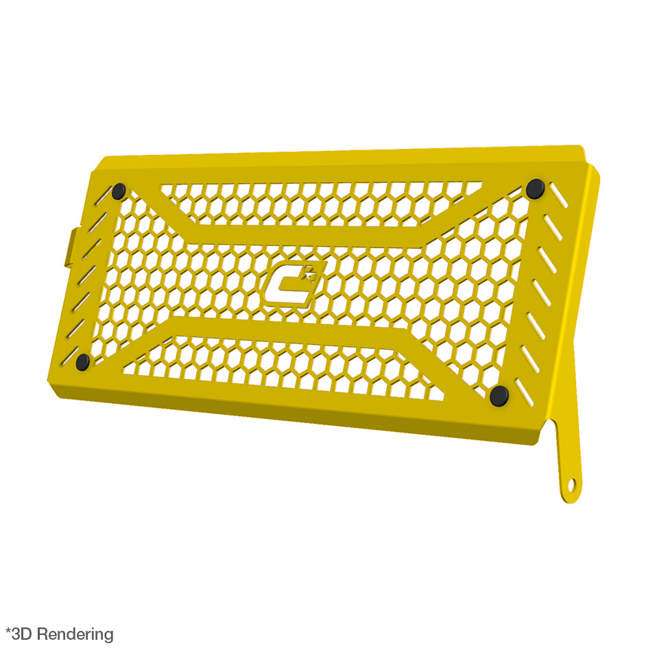 Crosspro Front Radiator Guard, Yellow – Kawasaki Versys 650 2022–2024