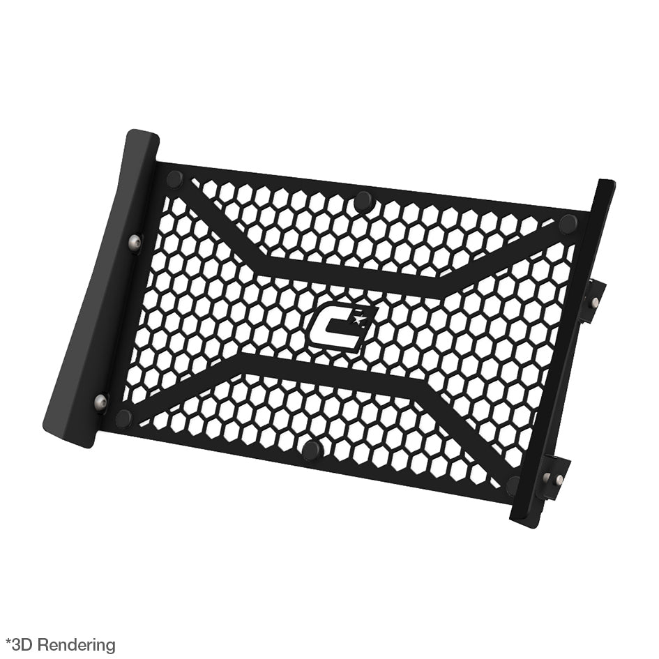 Crosspro Front Radiator Guard, Black – Yamaha Tracer 7 / GT 2025