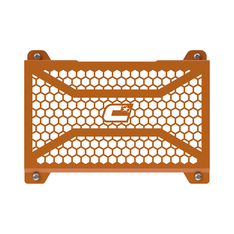 Crosspro Front Radiator Guard, Orange - inc SE