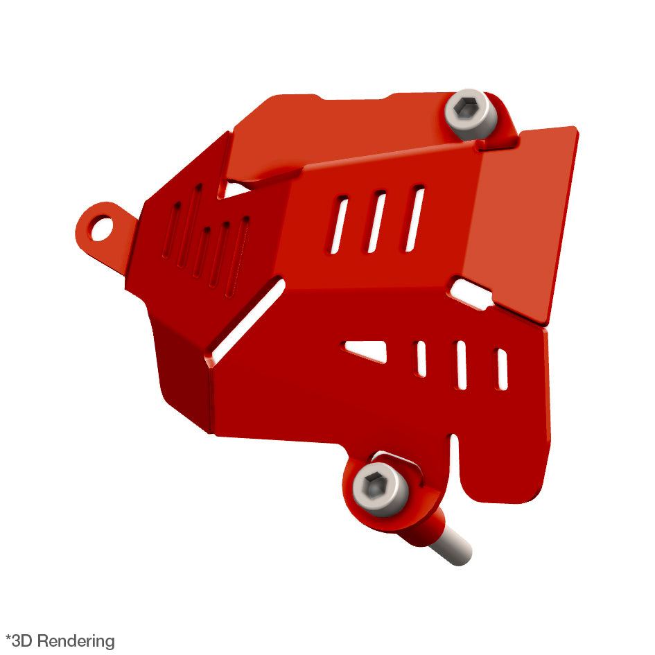 Crosspro Water Pump Protection Red – Yamaha Tenere 700 2019–2026 / Yamaha Tracer 7 / GT 2025