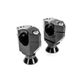 Gilles Adjustable Handlebar Risers, Black - Requires Gilles GTO 28.6mm Diameter Bars or Gilles Reducer Kit to use OE Bars – Honda CB750 Hornet 2023–2026
