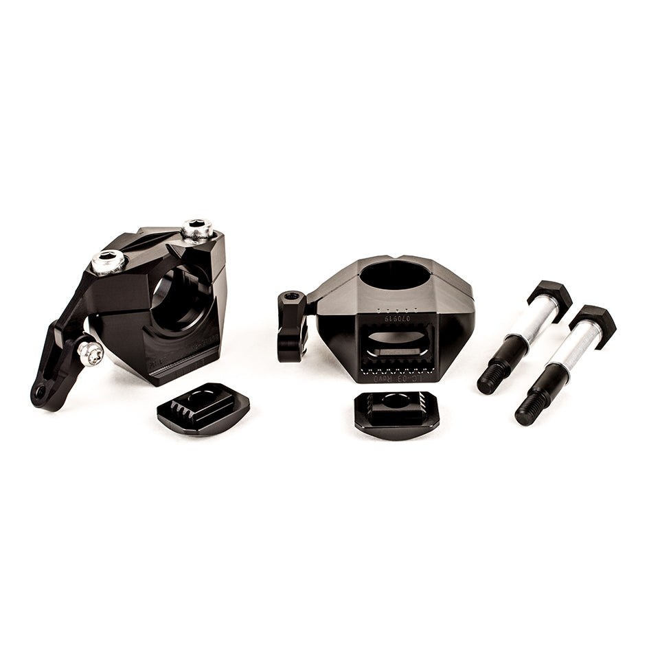 Gilles Adjustable Handlebar Risers, Black – Indian FTR 1200 / S 2019–2026
