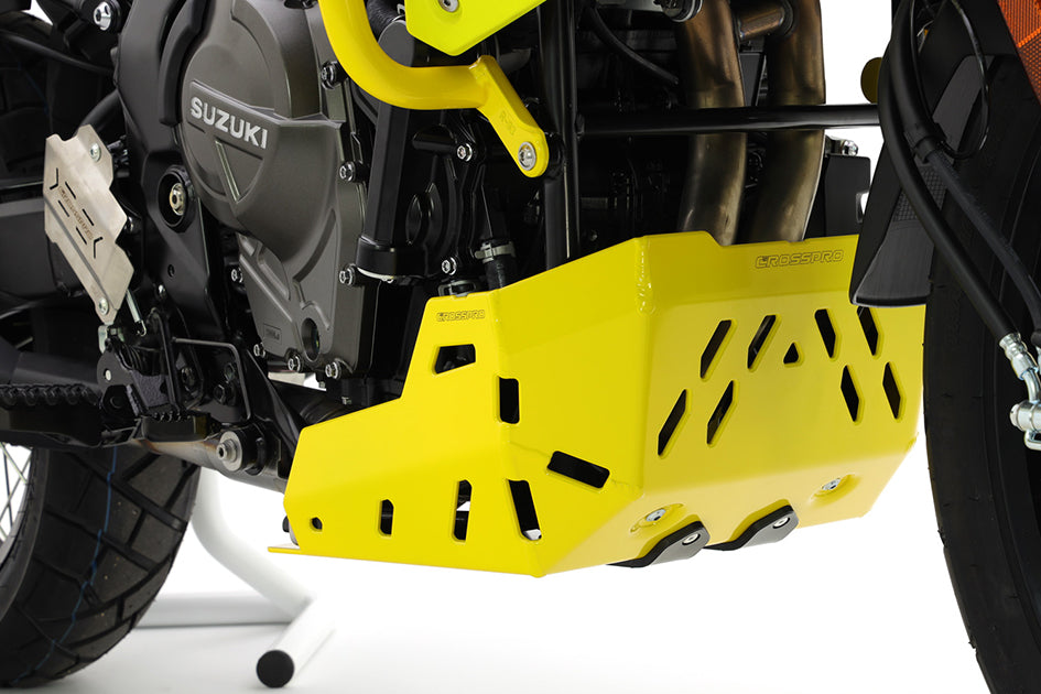Crosspro Aluminium Engine Guard, Yellow – Suzuki V-Strom 800 DE / RE / Tour 2023–2026