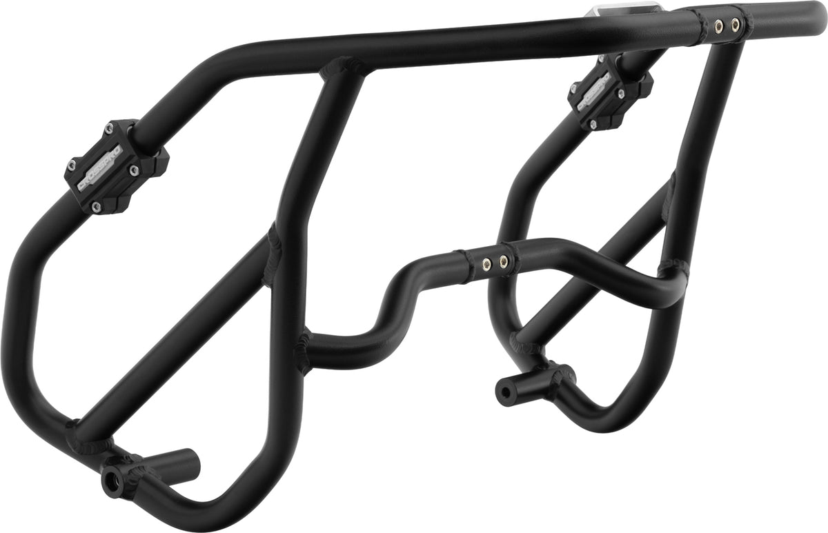Crosspro Aluminium Crash Bar Textured Black - inc SE ; Compatible with OEM auxiliary headlights