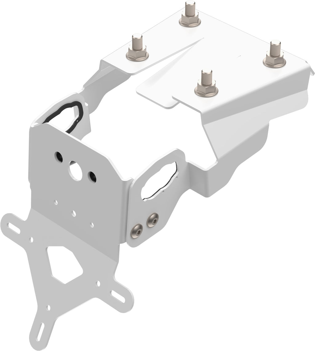 Crosspro License Plate Support White - SE