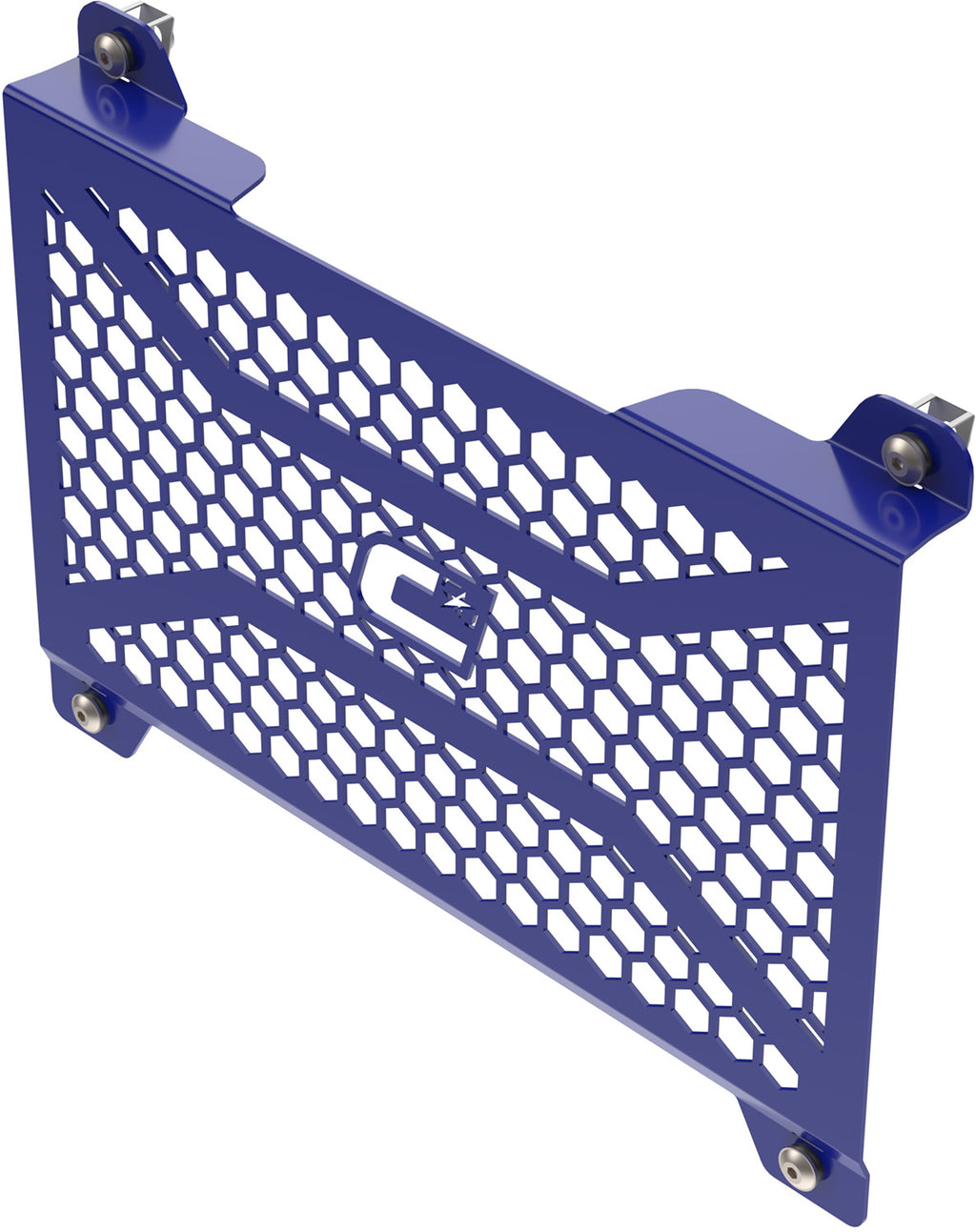 Crosspro Front Radiator Guard, Blue - inc SE