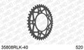 AFAM Rear Sprocket, 520 conversion, Steel - 40T, 110 links reqd