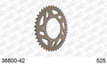 AFAM Rear Sprocket, 525 (OE Pitch), Alu - 42T (orig size) (36800-42)